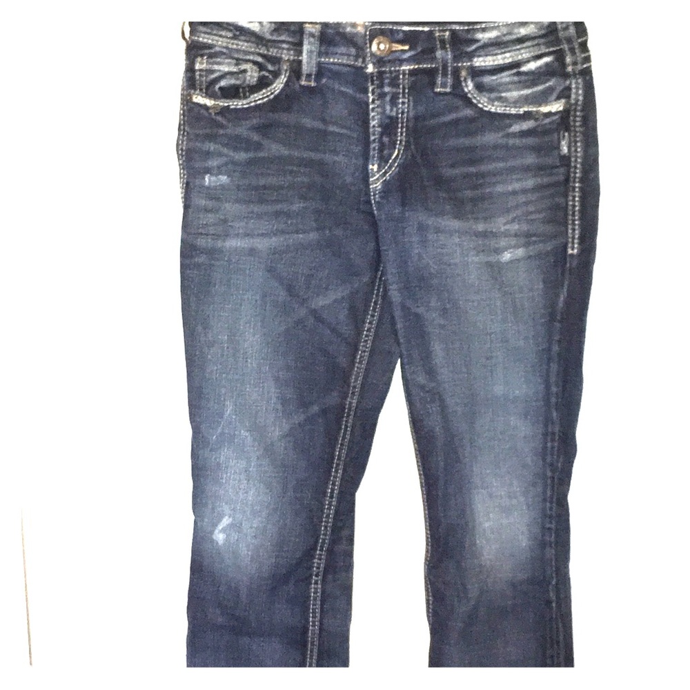 “Silver” juniors jean capris